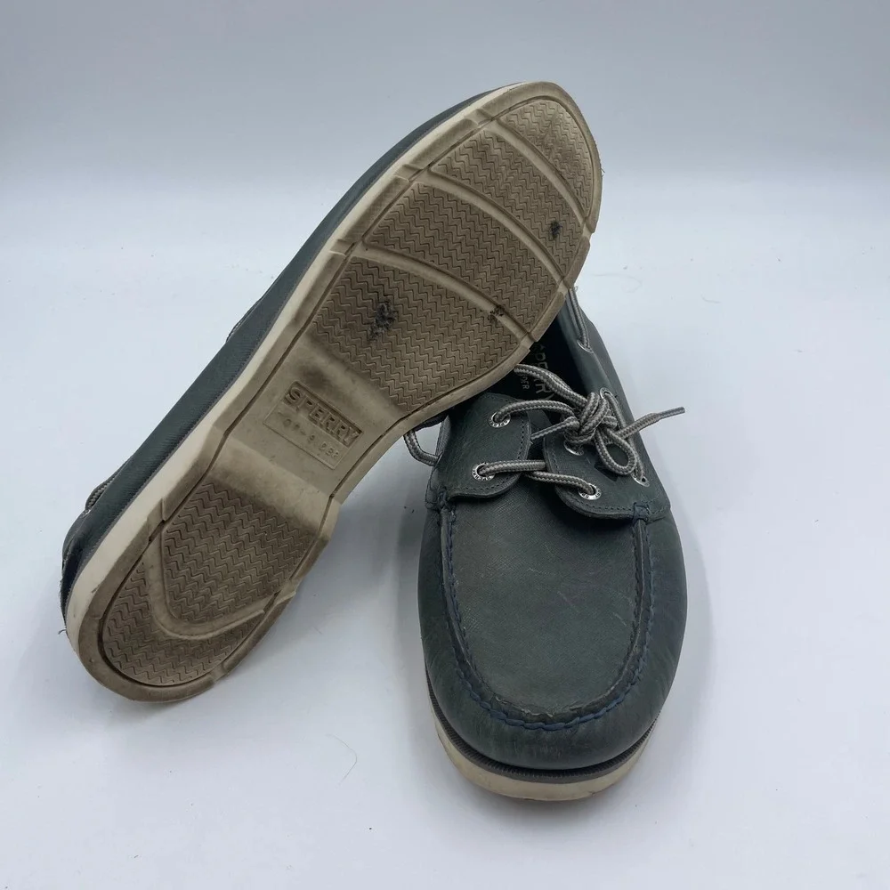 Sperry Top-Sider Men's Leather‎ 2-Eye Boat Shoes - Size 12M